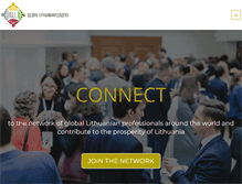 Tablet Screenshot of lithuanianleaders.org